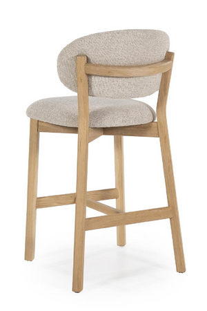 Oak Framed Bar Chair | Eleonora Mikky | OROA.com