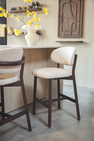 Oak Framed Bar Chair | Eleonora Mikky | OROA.com