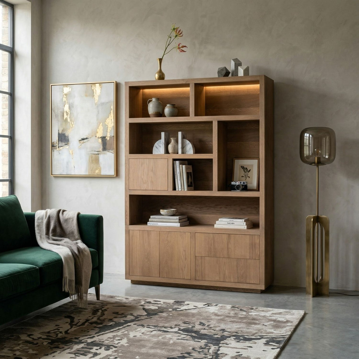   Coated Oak Cabinet | Oroa.com