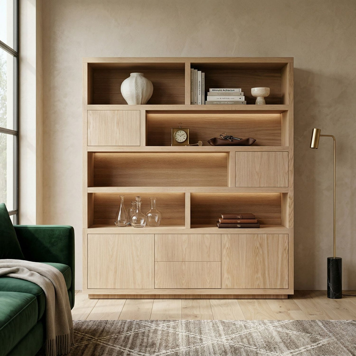   Coated Oak Cabinet | Oroa.com