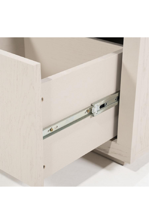 Taupe Oak 3-Door Cabinet | Eleonora Helsinki | OROA.com