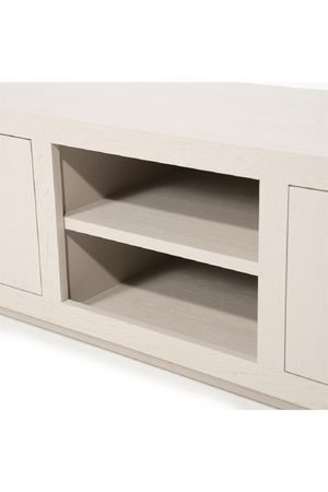 Taupe Oak 3-Door Cabinet | Eleonora Helsinki | OROA.com