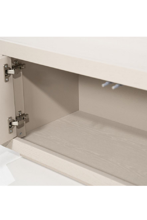 Taupe Oak 3-Door Cabinet | Eleonora Helsinki | OROA.com