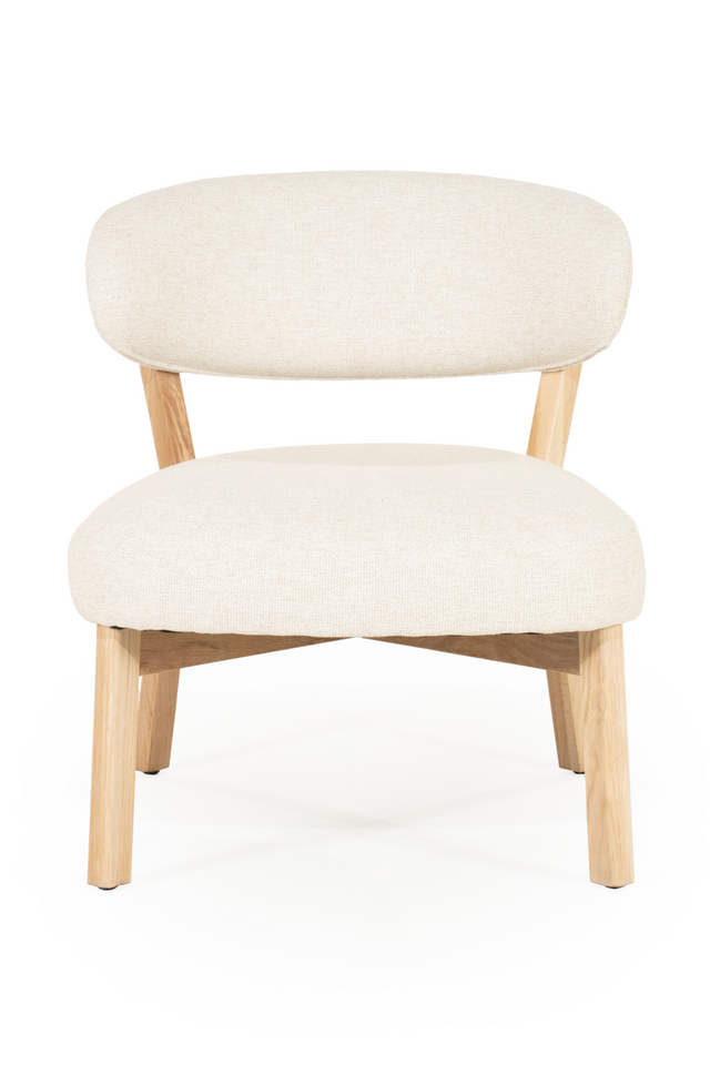 Oak Framed Accent Chair | Eleonora Mikky | OROA.com