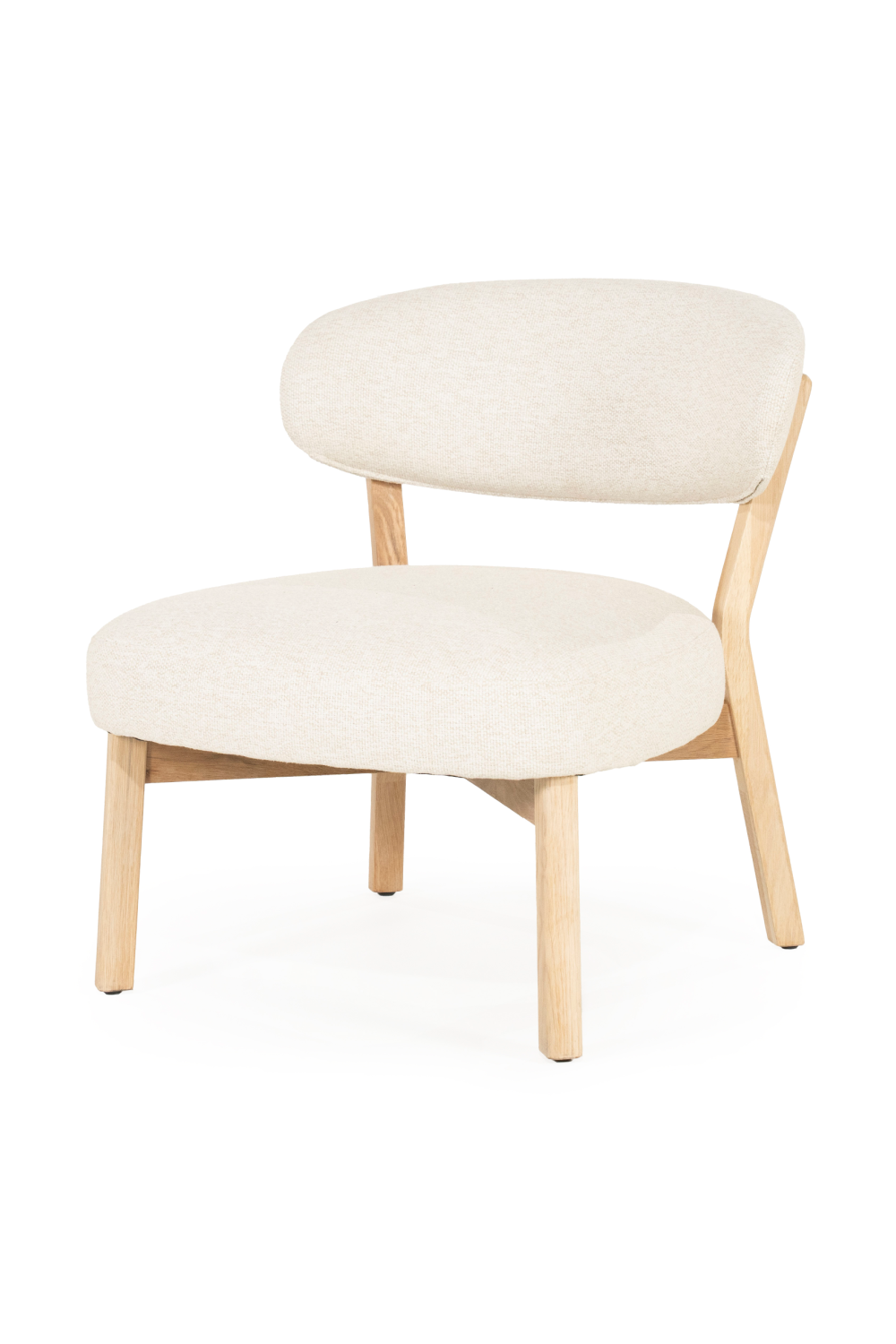 Oak Framed Accent Chair | Eleonora Mikky | OROA.com