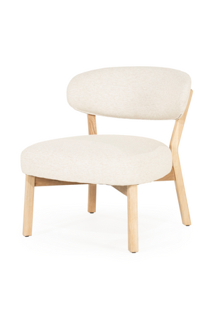 Oak Framed Accent Chair | Eleonora Mikky | OROA.com