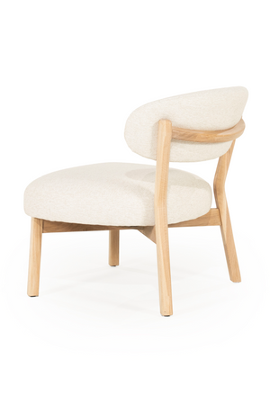 Oak Framed Accent Chair | Eleonora Mikky | OROA.com