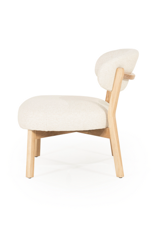 Oak Framed Accent Chair | Eleonora Mikky | OROA.com