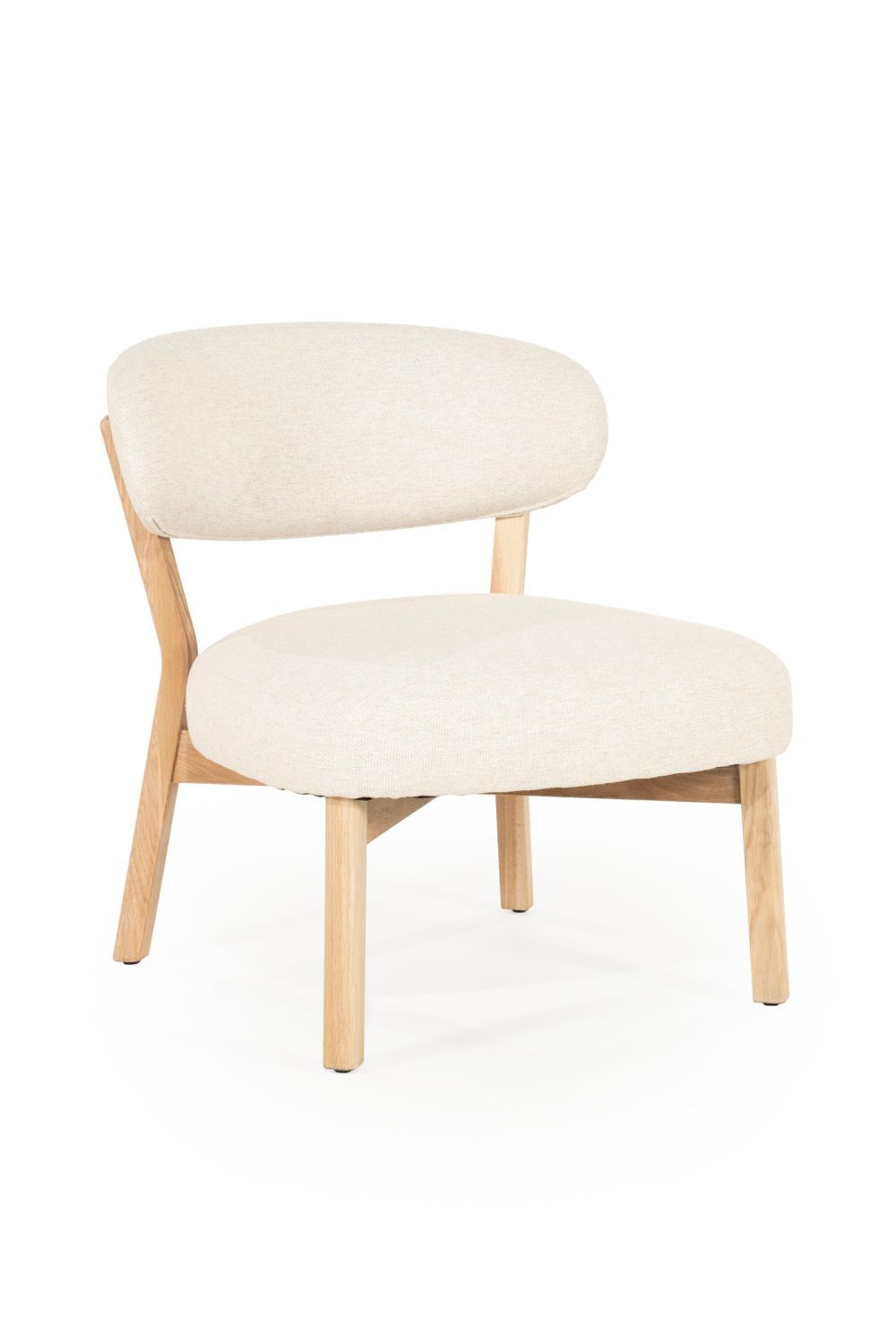 Oak Framed Accent Chair | Eleonora Mikky | OROA.com