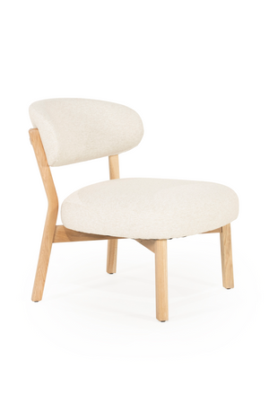 Oak Framed Accent Chair | Eleonora Mikky | OROA.com