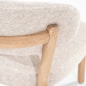   Modern furniture - Oak Framed Accent Chair - www.oroa.com | Oroa.com
