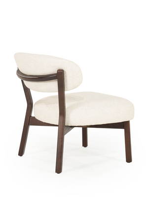 Brown Oak Accent Chair | Eleonora Mikky | OROA.com