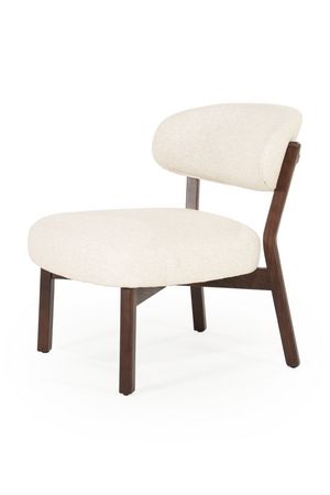 Brown Oak Accent Chair | Eleonora Mikky | OROA.com