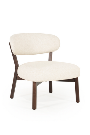 Brown Oak Accent Chair | Eleonora Mikky | OROA.com