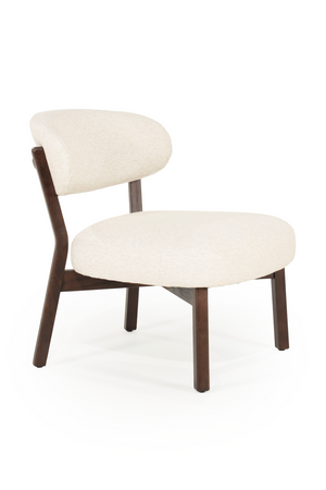 Brown Oak Accent Chair | Eleonora Mikky | OROA.com