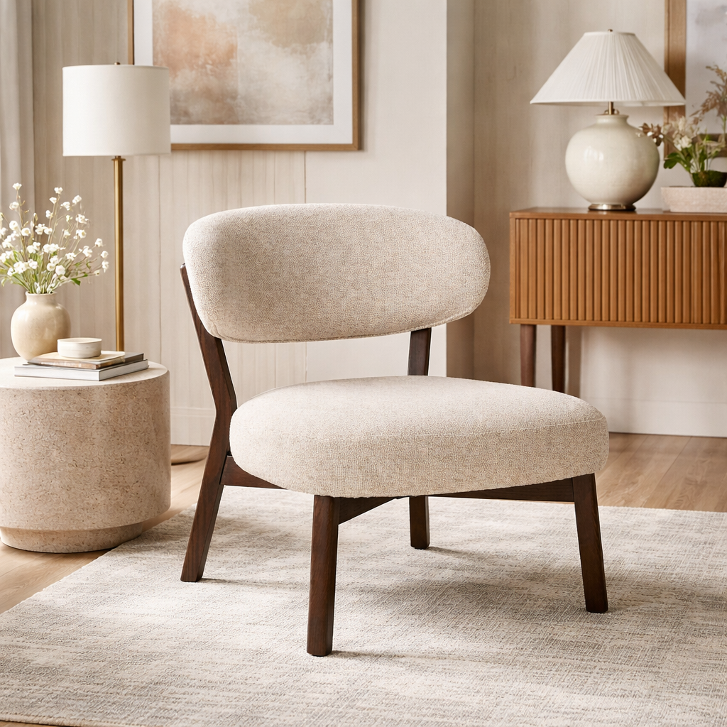   Modern furniture - Oak Framed Accent Chair - www.oroa.com | Oroa.com