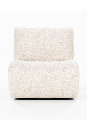 Fabric Upholstered Swivel Lounge Chair | Eleonora Lucia | OROA.com
