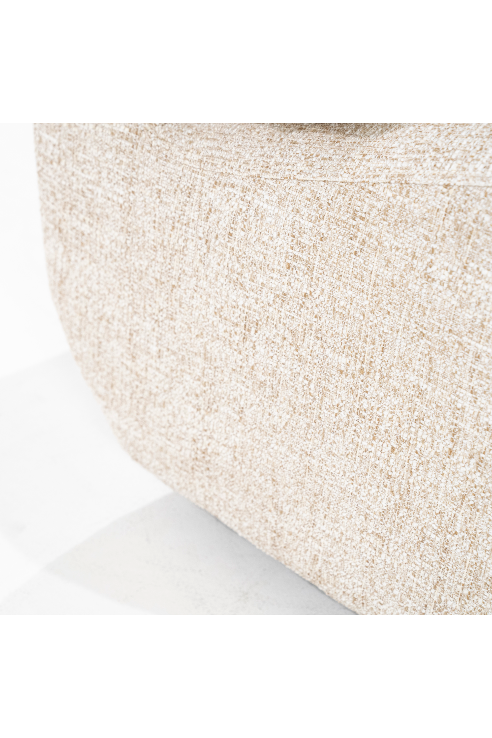 Fabric Upholstered Swivel Lounge Chair | Eleonora Lucia | OROA.com