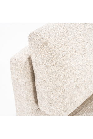 Fabric Upholstered Swivel Lounge Chair | Eleonora Lucia | OROA.com