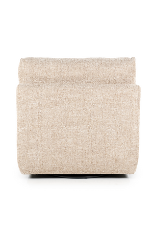 Fabric Upholstered Swivel Lounge Chair | Eleonora Lucia | OROA.com