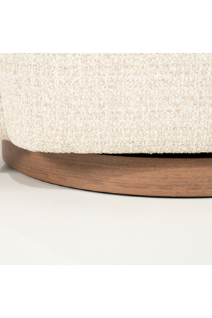 Curved Back Swivel Accent Chair | Eleonora Jordan | OROA.com