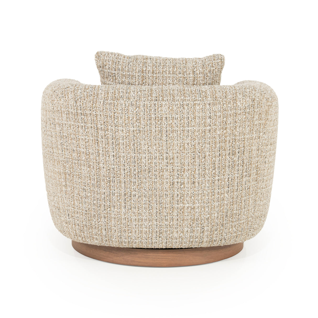   Modern furniture - Curved Back Swivel Accent Chair - www.oroa.com | Oroa.com