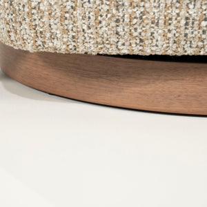   Modern furniture - Curved Back Swivel Accent Chair - www.oroa.com | Oroa.com
