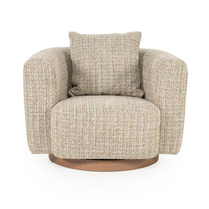   Modern furniture - Curved Back Swivel Accent Chair - www.oroa.com | Oroa.com