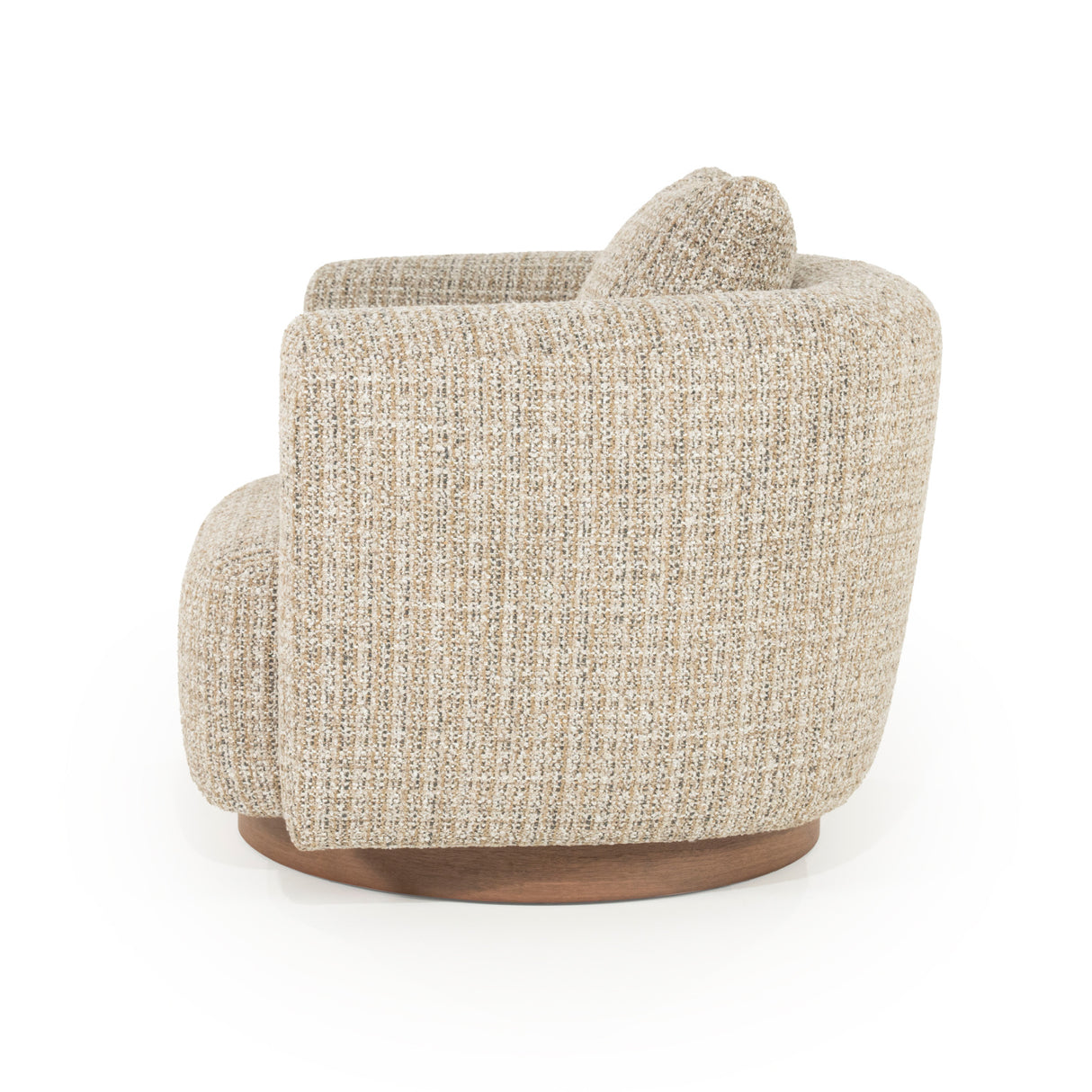   Modern furniture - Curved Back Swivel Accent Chair - www.oroa.com | Oroa.com