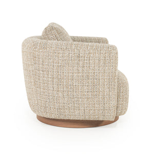   Modern furniture - Curved Back Swivel Accent Chair - www.oroa.com | Oroa.com