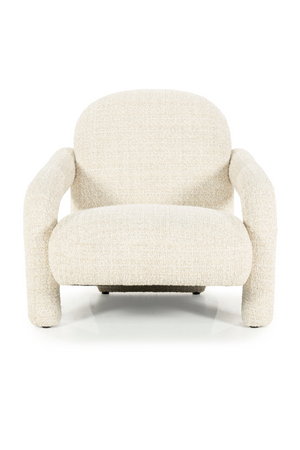 Upholstered Chunky Lounge Armchair | Eleonora Monica | OROA.com