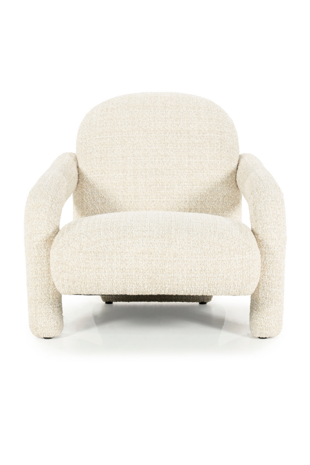 Upholstered Chunky Lounge Armchair | Eleonora Monica | OROA.com
