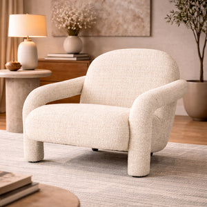   Modern furniture - Upholstered Chunky Lounge Armchair - www.oroa.com | Oroa.com