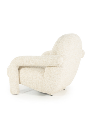 Upholstered Chunky Lounge Armchair | Eleonora Monica | OROA.com
