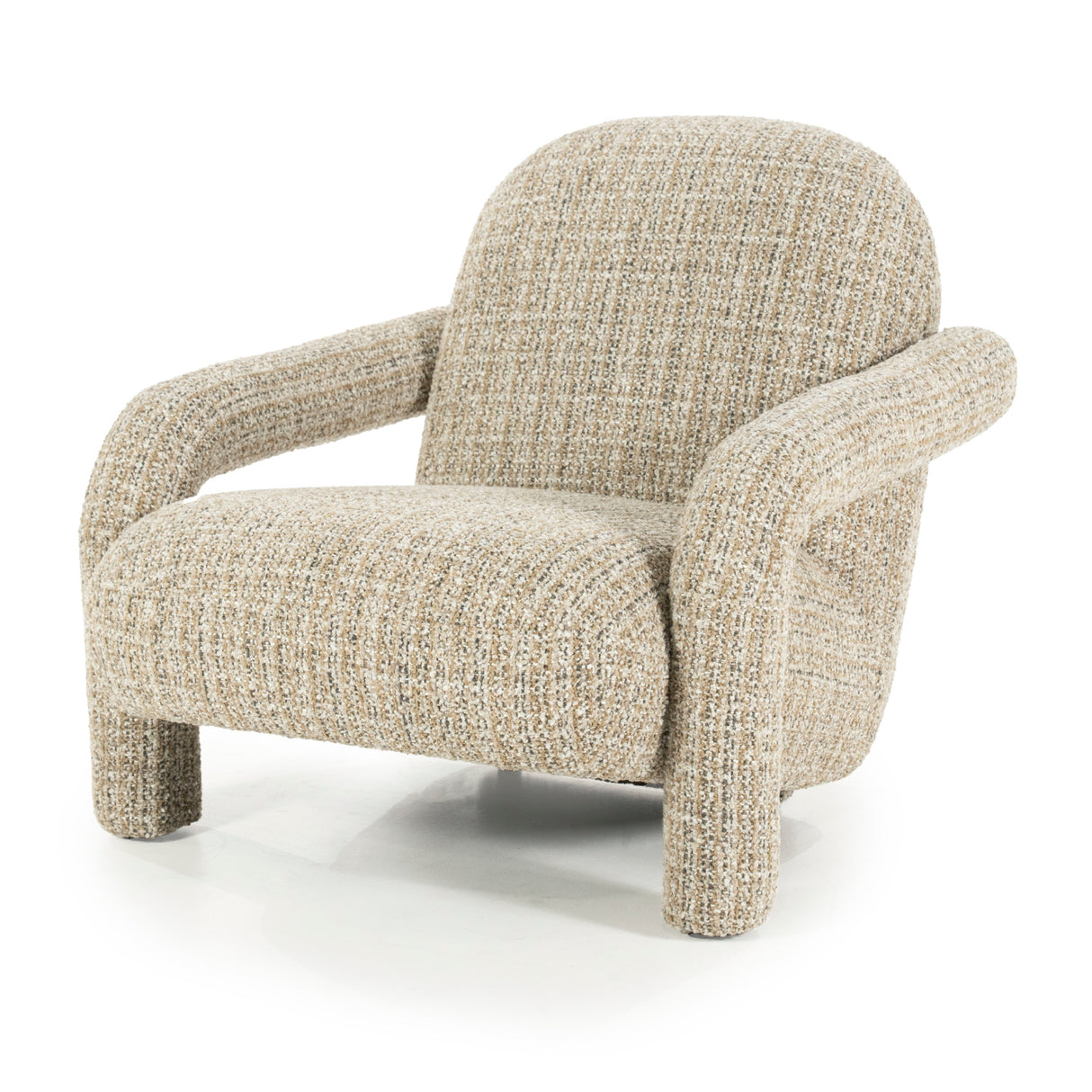   Modern furniture - Upholstered Chunky Lounge Armchair - www.oroa.com | Oroa.com