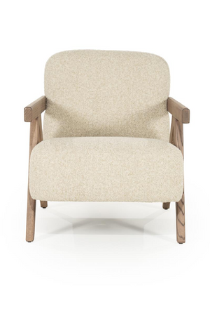 Ash Framed Lounge Armchair | Eleonora Francis | Oroa.com