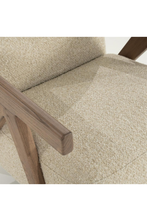 Ash Framed Lounge Armchair | Eleonora Francis | Oroa.com