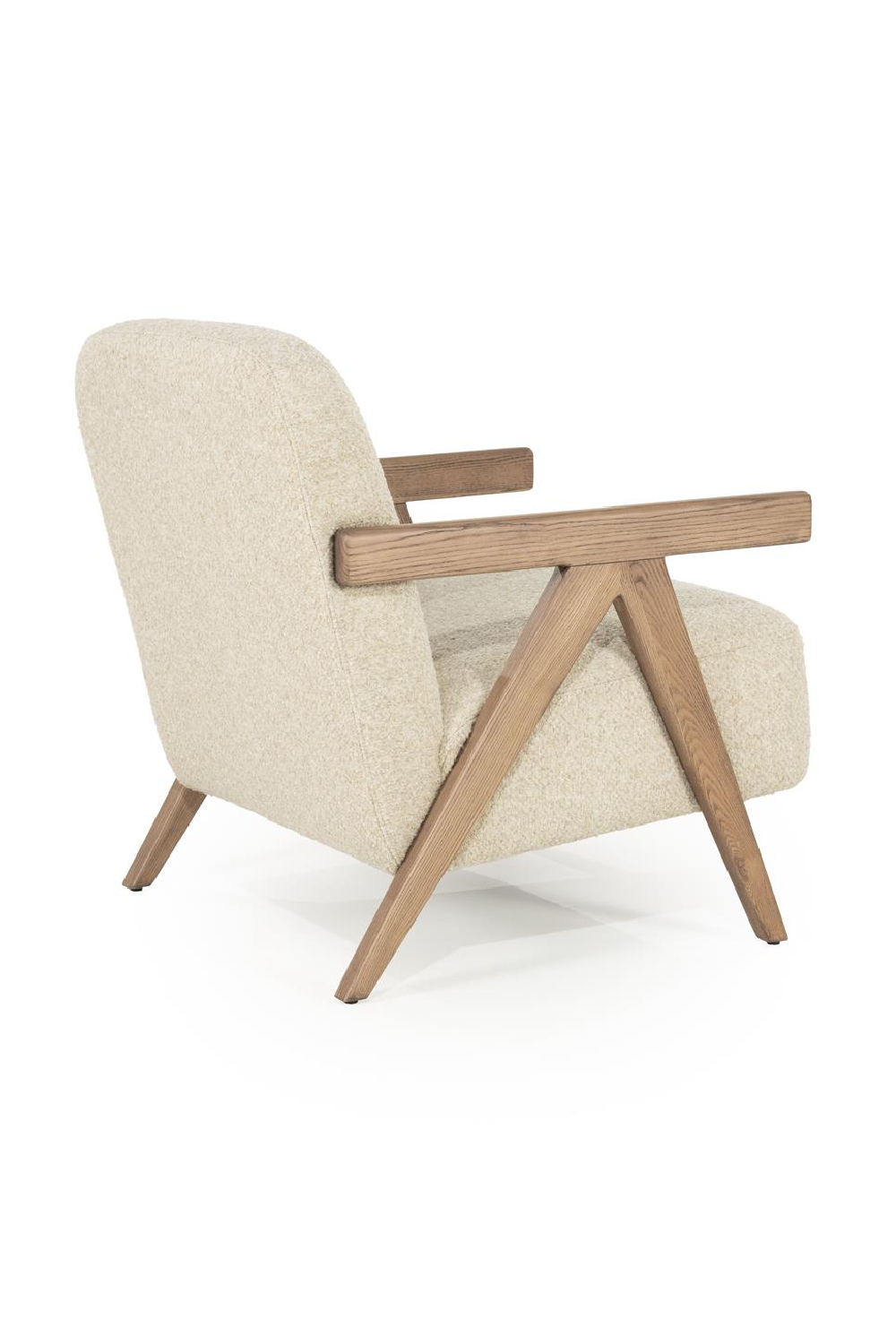 Ash Framed Lounge Armchair | Eleonora Francis | Oroa.com
