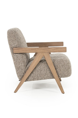 Ash Framed Lounge Armchair | Eleonora Francis | Oroa.com