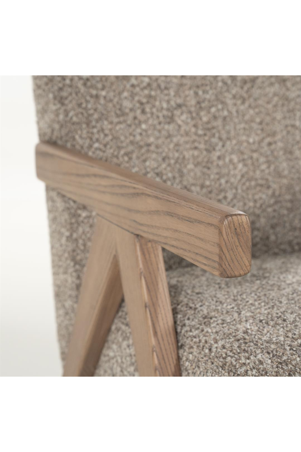 Ash Framed Lounge Armchair | Eleonora Francis | Oroa.com