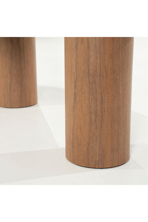 Organic-Shaped Walnut Dining Table | Eleonora Bobbie | OROA.com