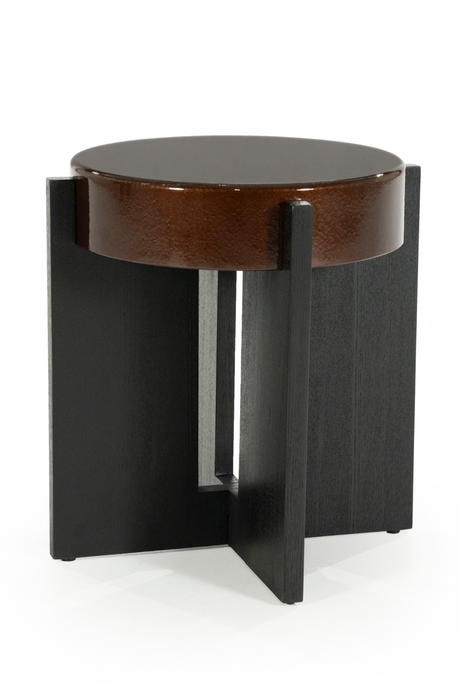 Shell Painting Side Table | Eleonora Juliet | OROA.com