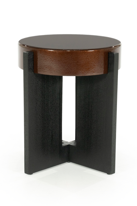 Shell Painting Side Table | Eleonora Juliet | OROA.com