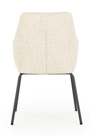 Fabric Upholstered Dining Armchair | Eleonora Indy | OROA.com
