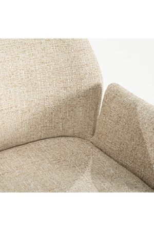 Fabric Upholstered Dining Armchair | Eleonora Indy | OROA.com