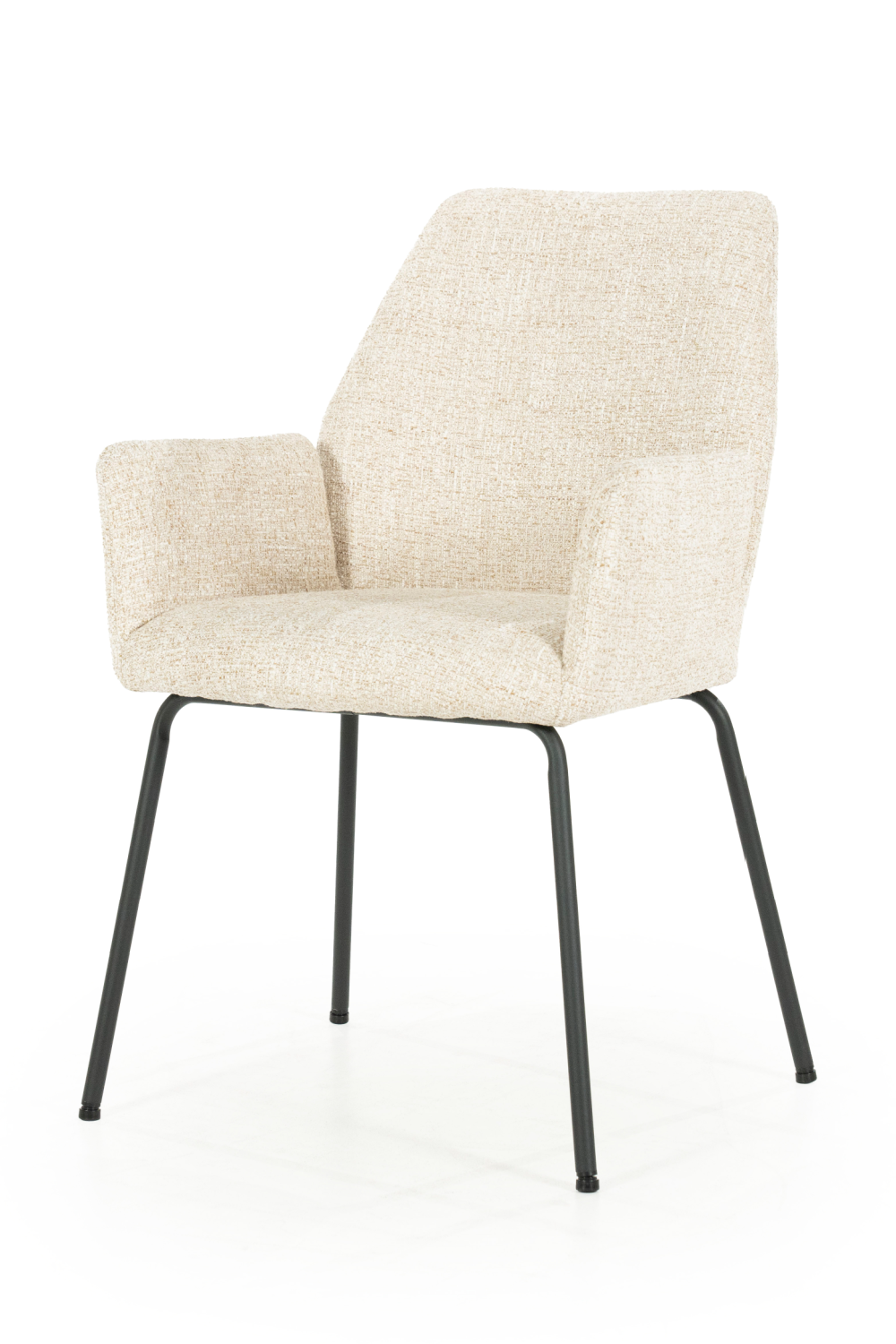 Fabric Upholstered Dining Armchair | Eleonora Indy | OROA.com