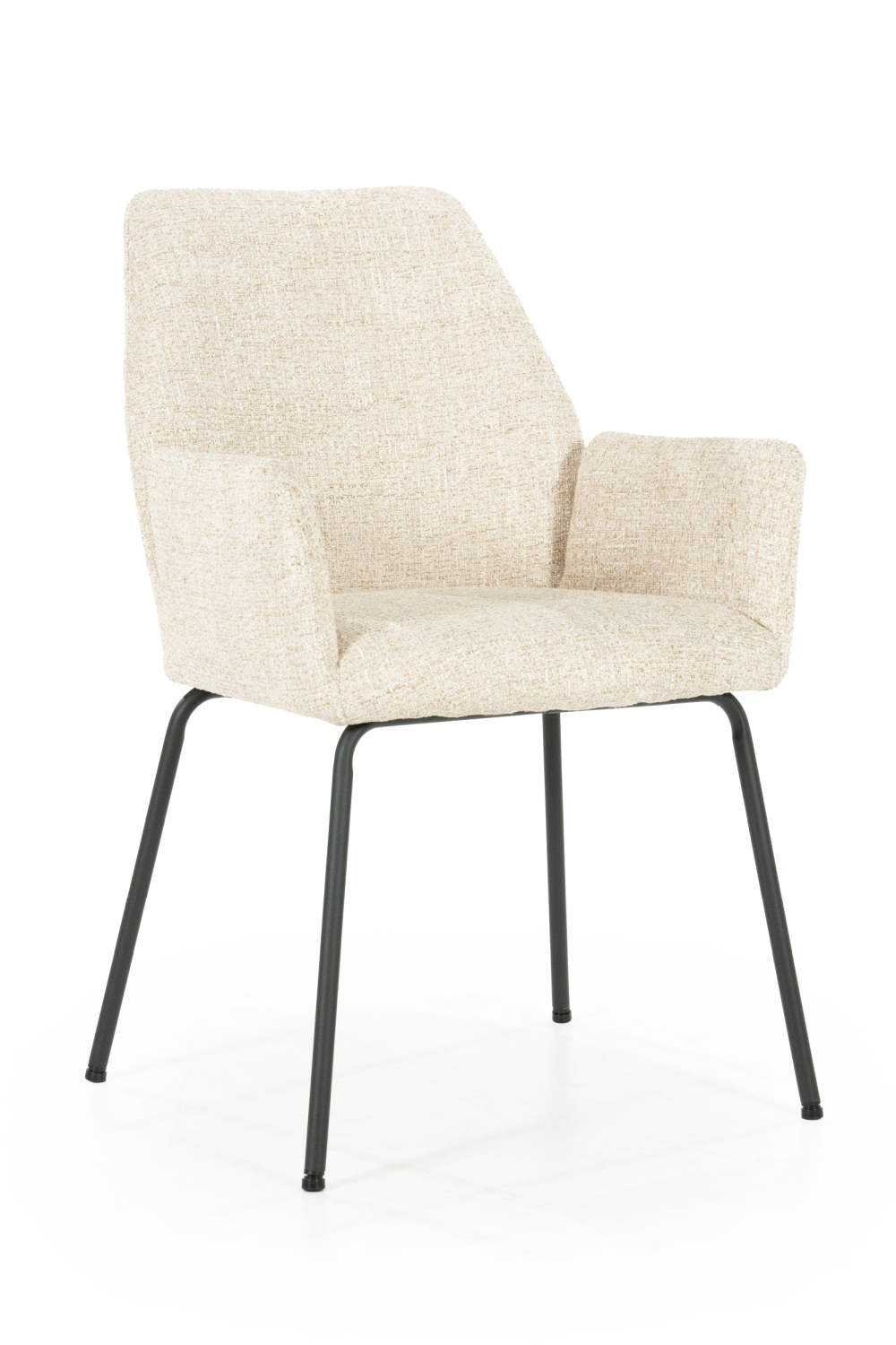 Fabric Upholstered Dining Armchair | Eleonora Indy | OROA.com