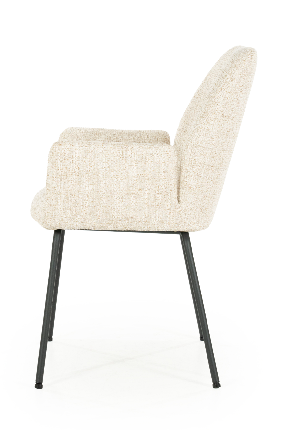 Fabric Upholstered Dining Armchair | Eleonora Indy | OROA.com