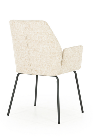Fabric Upholstered Dining Armchair | Eleonora Indy | OROA.com