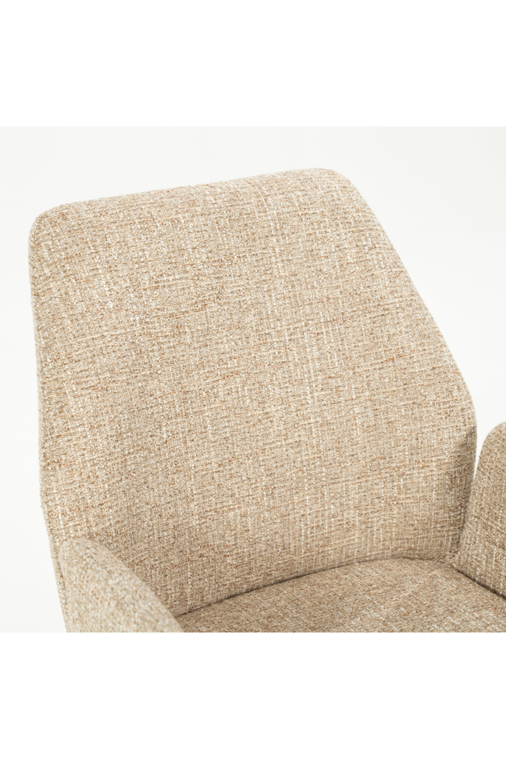 Fabric Upholstered Dining Armchair | Eleonora Indy | OROA.com